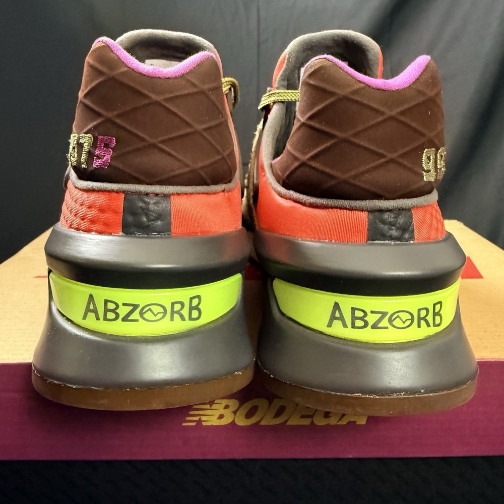 New Balance Bodega x 997S Better Days Men's Sneakers Size 9.5 Beige Red Purple - Picture 8 of 14